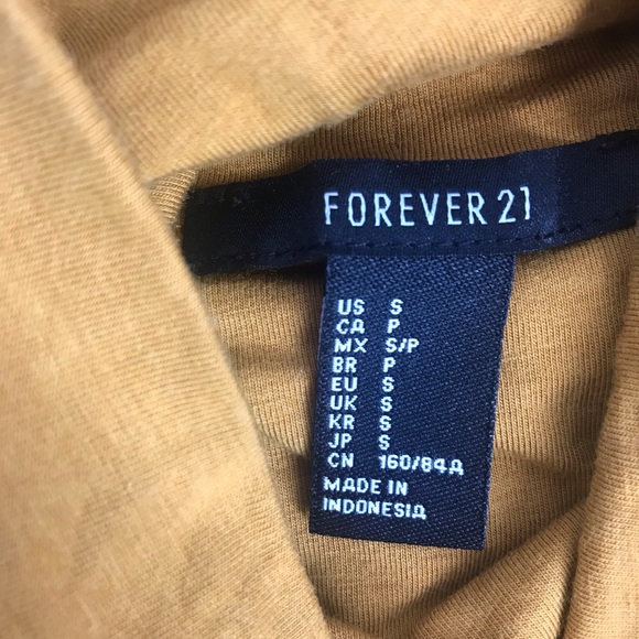 🖤3/$30 Forever 21 turtle neck long sleeve small - Picture 5 of 7